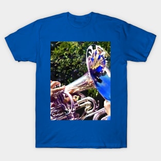 Reflections on a Baritone Horn T-Shirt